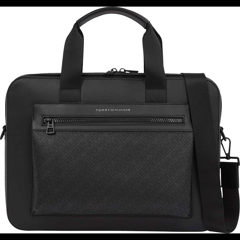 Tommy Hilfiger Datorväska Monogram Svart 15" 1