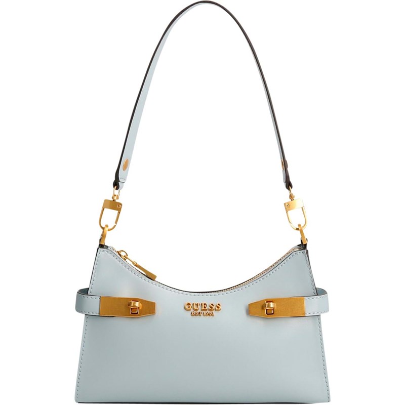 Guess Skuldertaske Zadie Lyseblå 1