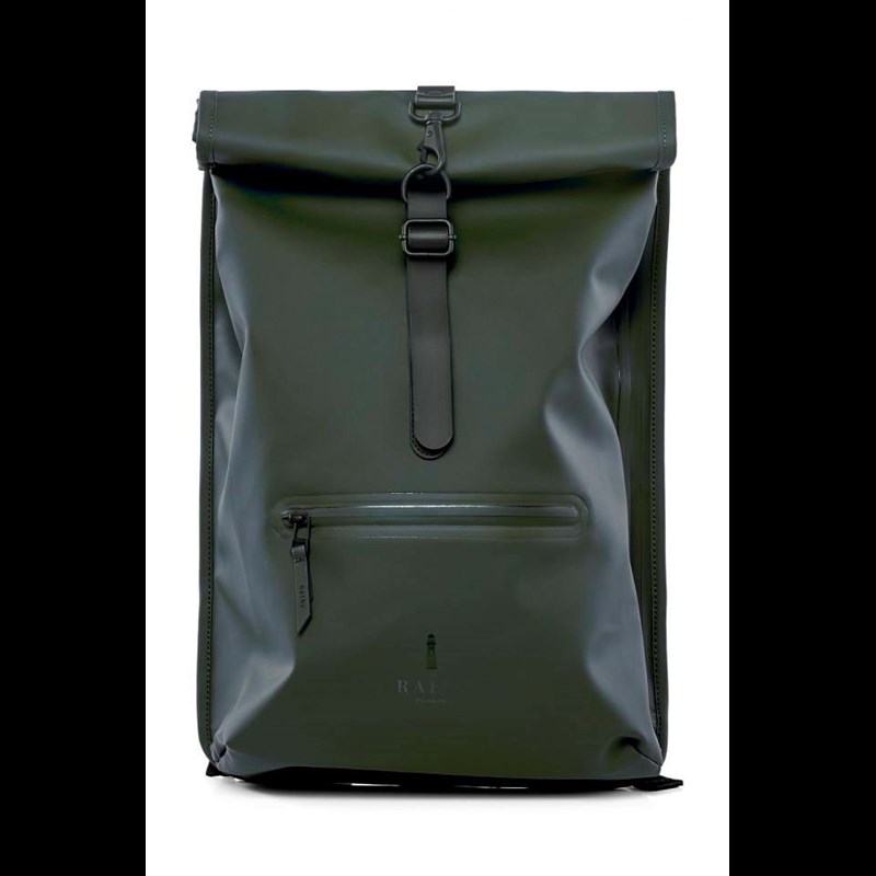 RAINS Rygsæk Rolltop Rucksack Army Grøn 1