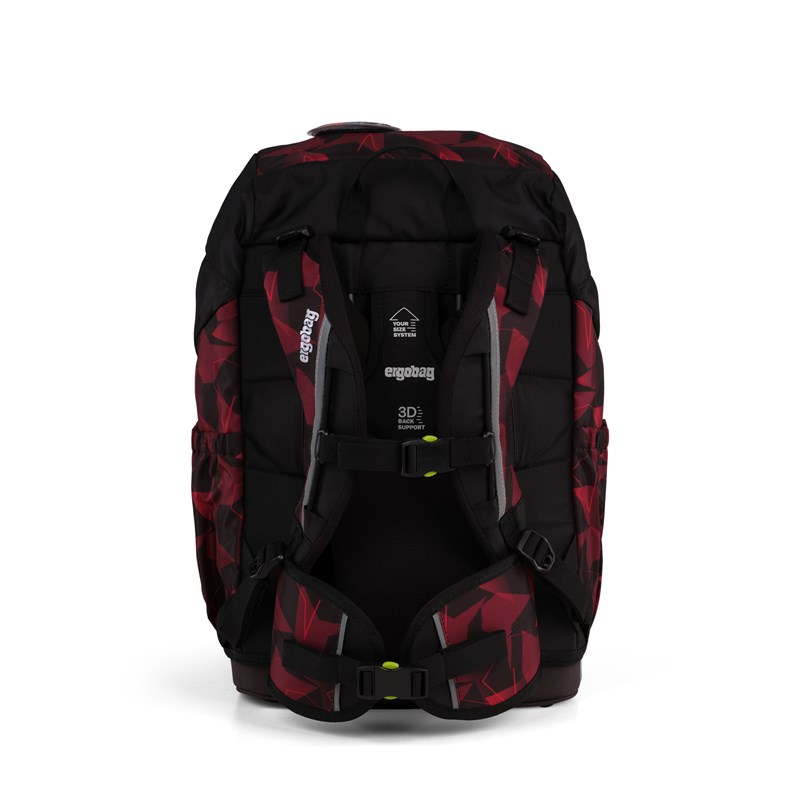Ergobag Skoleväska Flex UnstoppBearabl Svart/Röd 3