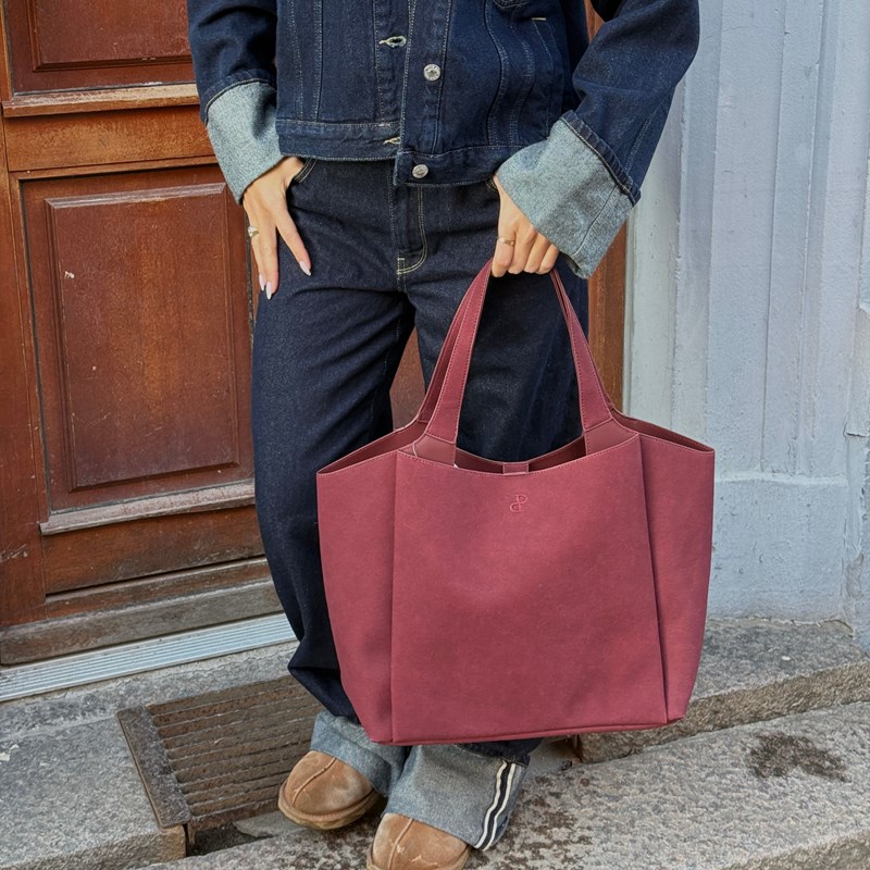 PITAYA Axelväska Sophia Medium  Mörk Bordeaux 3