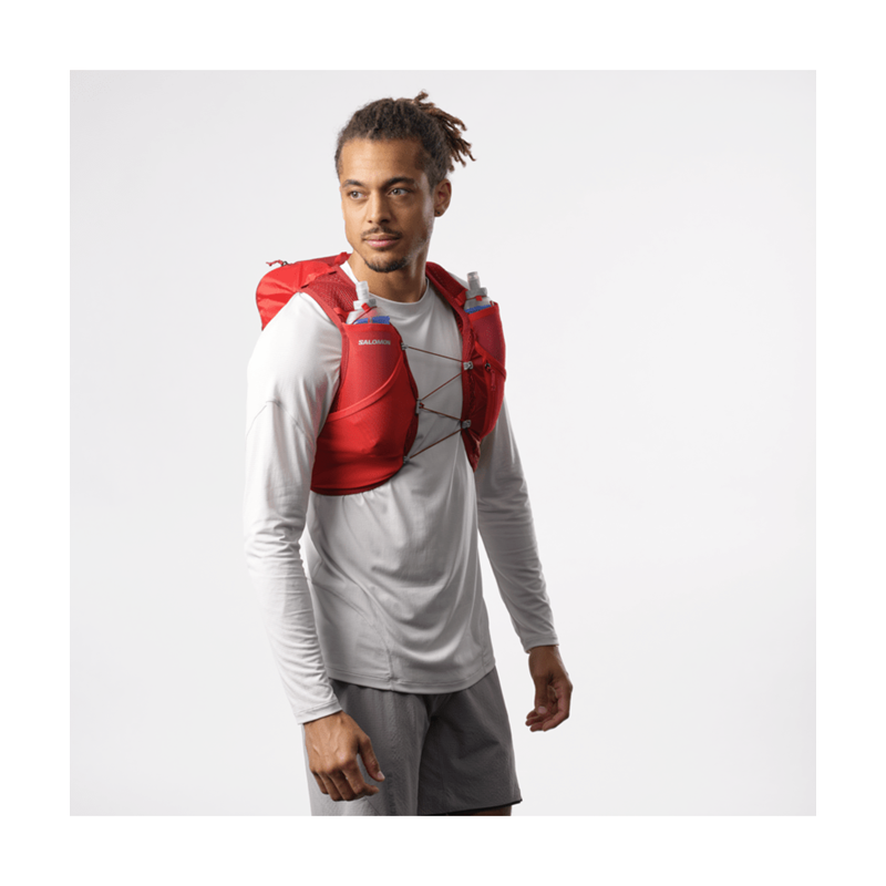 Salomon Löparväst Active Skin 8 Röd Str M 2