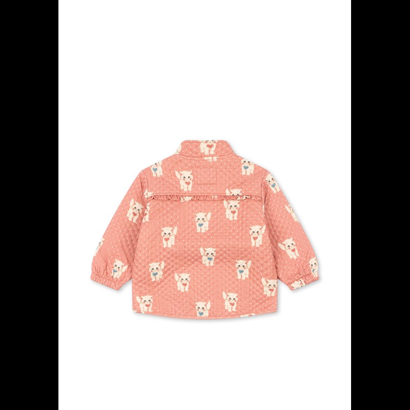 Konges Sløjd Termojakke Frill Ciao Miao Rosa 12 mdr. 2
