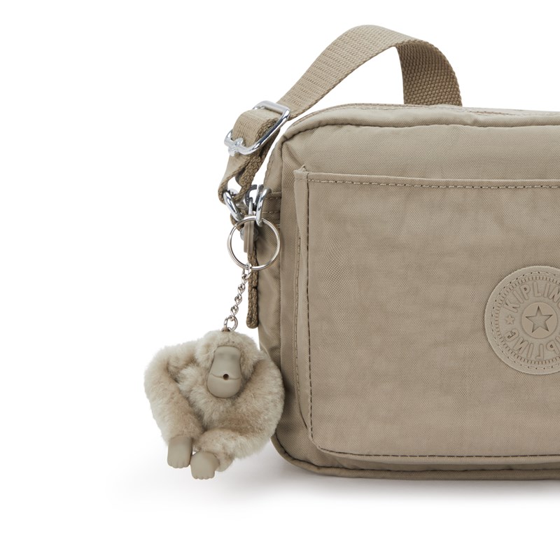 Kipling Crossbody Abanu M Taupe 5