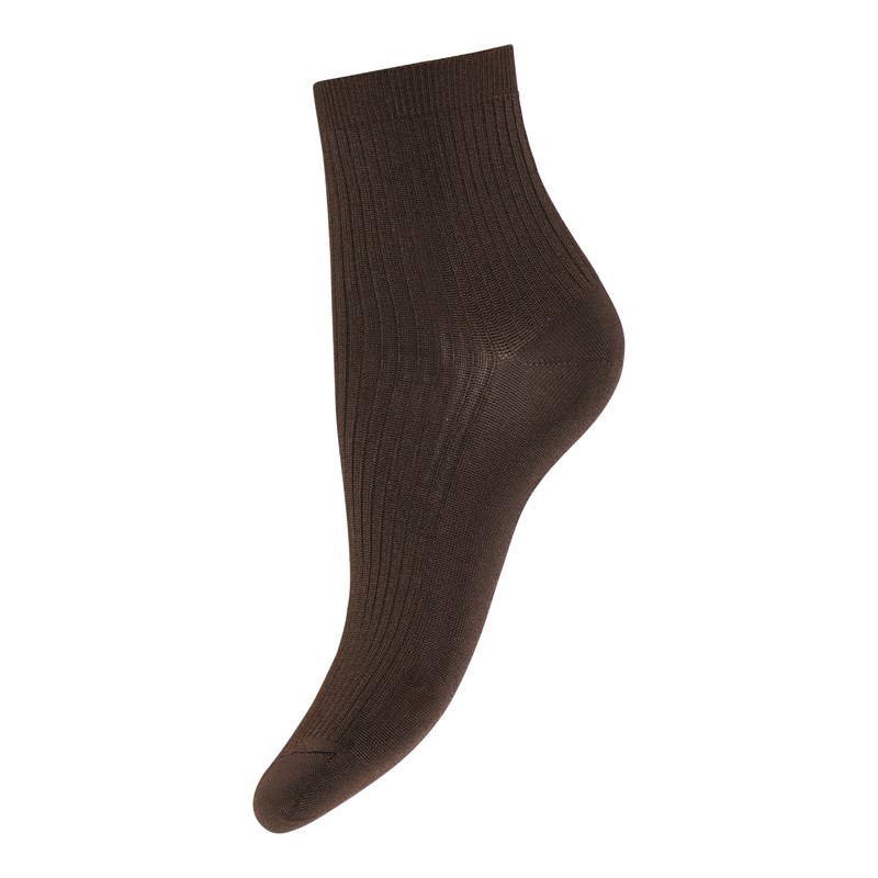 Conmé Strumpor Viskos Ribb Mocca Brun 37-39 1