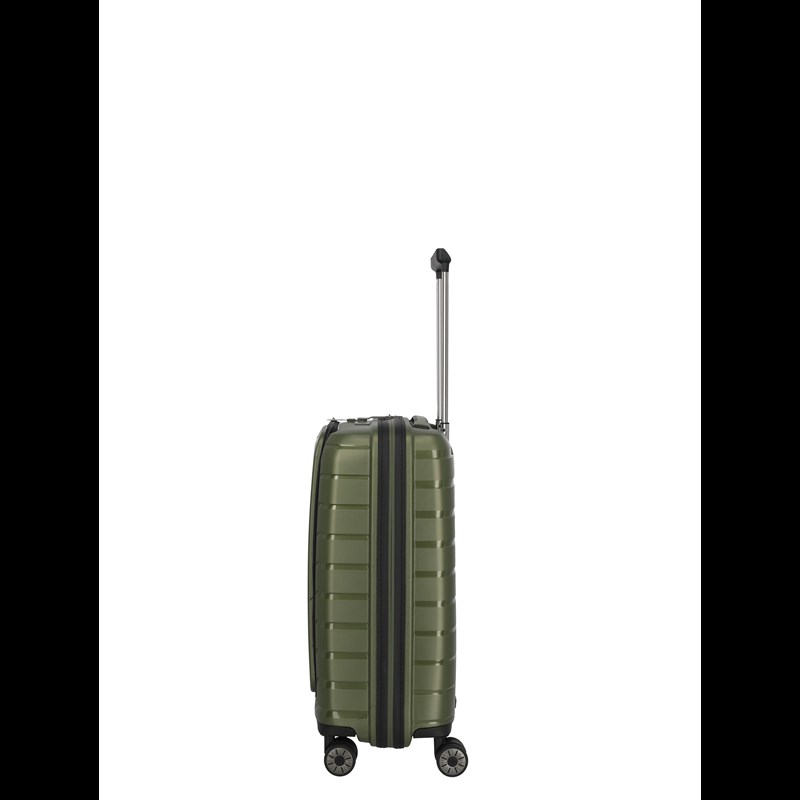 travelite Kuffert Airbase med frontlomme Oliven Grøn 55 Cm 4