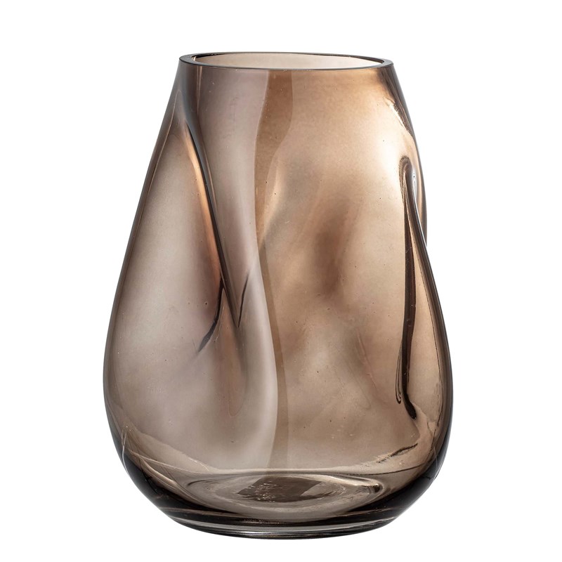 Bloomingville Vase Glas Brun 1