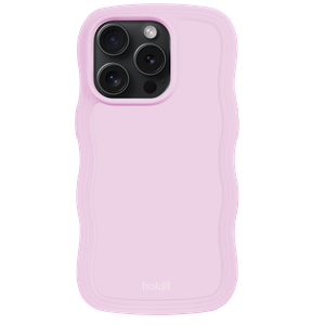 Holdit Mobilcover Wavy Iphone 15 Pro Lilla