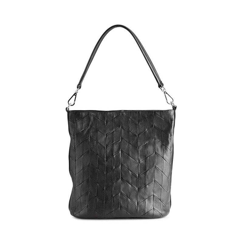 MARKBERG Skuldertaske Ulrika Upcycle Sort/Sort 5