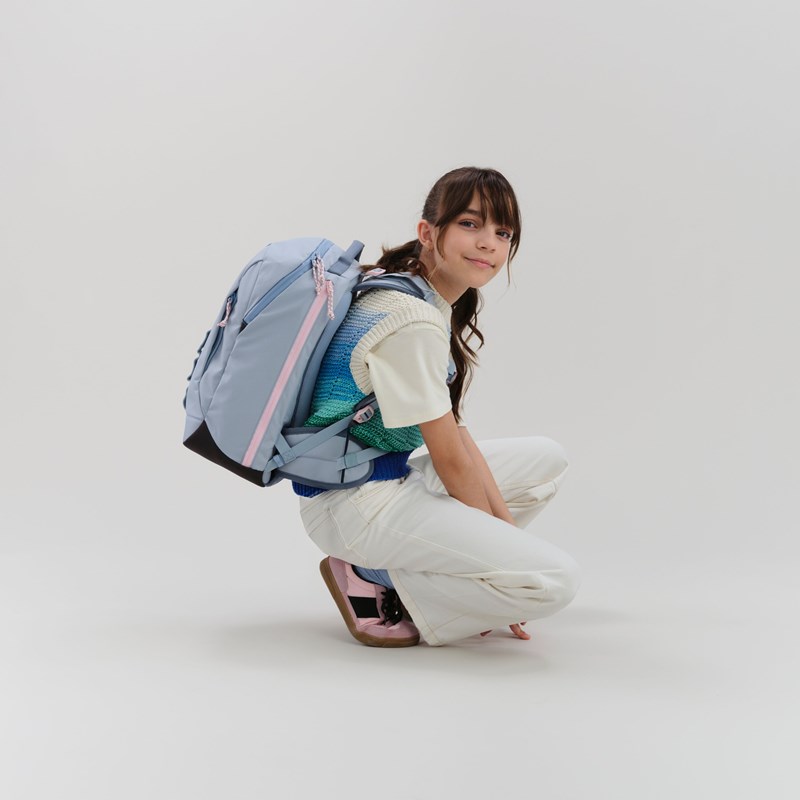 Satch Skolväska CON:NEXT Rose Blue Ljusblå 2