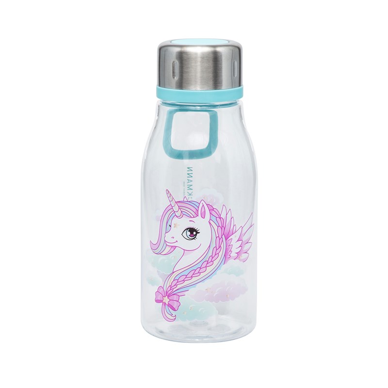 Beckmann Drikkeflaske Unicorn Pink mønstret