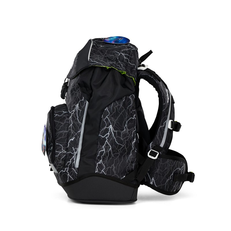 Ergobag Skolväska Prime Super Reflect Svart med mönster 5