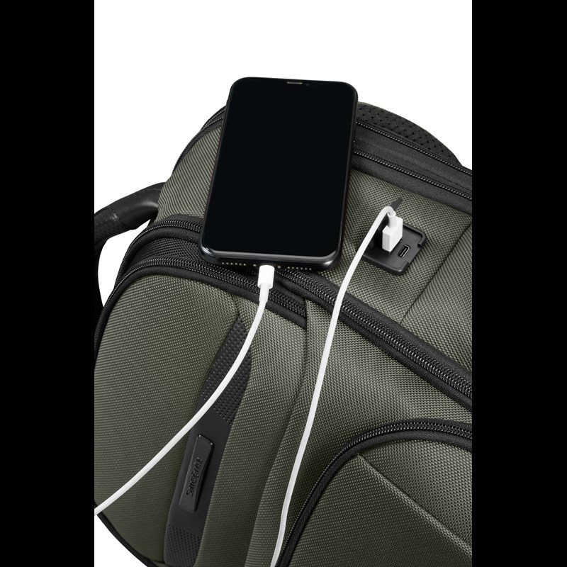 Samsonite Rygsæk Pro-Dlx 6 Grøn 15" 10