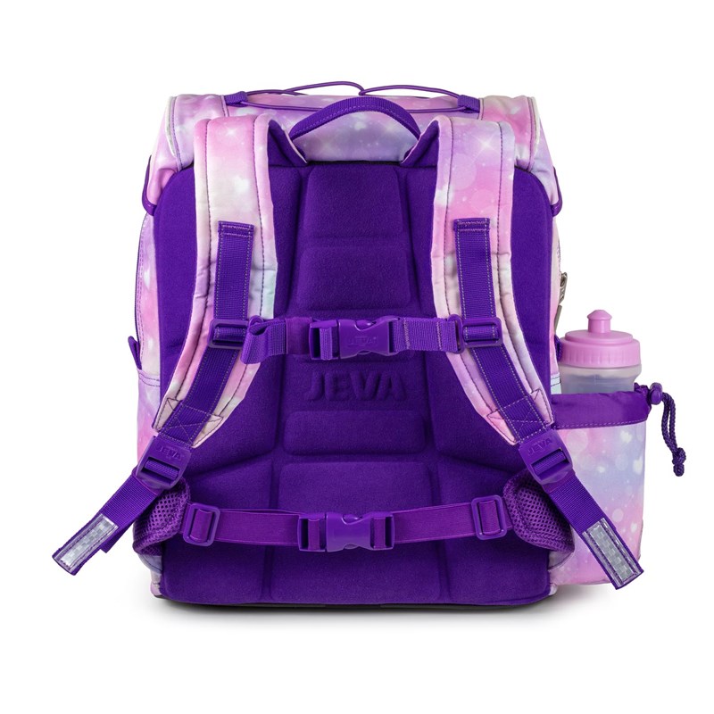 JEVA Skoletaskesæt Intermed Unicorn Lilla 5