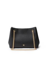Calvin Klein Axelväska Minimal Monogram Svart 1