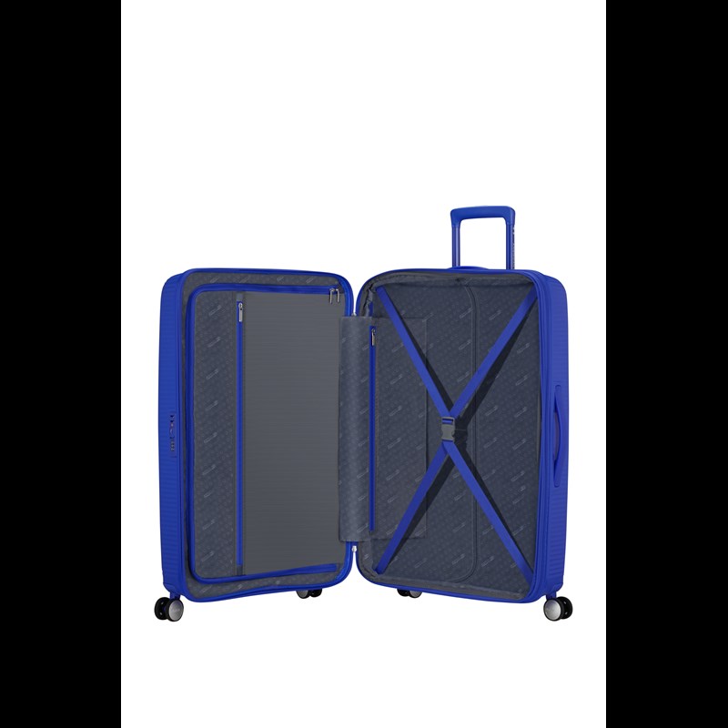 American Tourister Kuffert Soundbox Blå 77 Cm 3