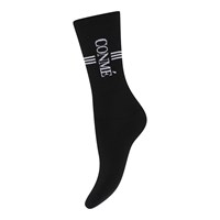 Conmé Strømper Logo  Sort/Hvid 37-39