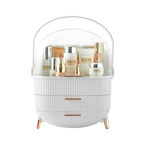 UNIQ Organizer makeup boks retro Hvid