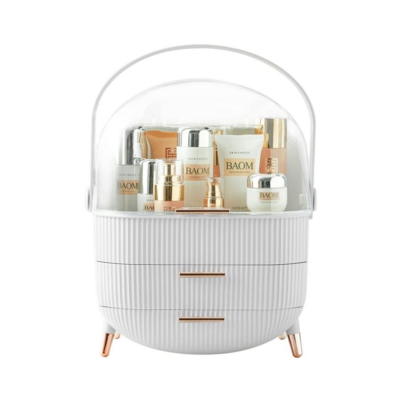 UNIQ Organizer makeup boks retro Hvid 1