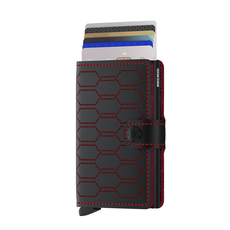 Secrid Korthållare Mini wallet Svart/Plommon 2