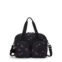 Kipling Sportväska Defea XL Svart/med blommor 15" 1