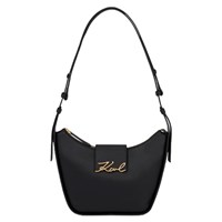 KARL LAGERFELD Axelväska Signature Svart/Guld 1