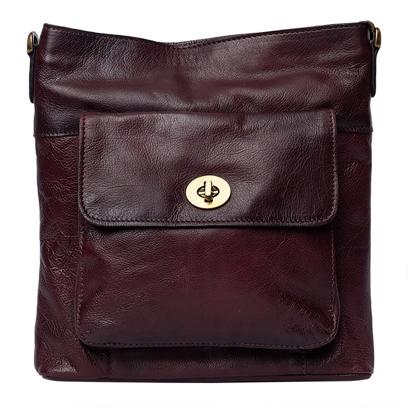 RE:DESIGNED Crossbody Kay Urban Mörk Bordeaux 1