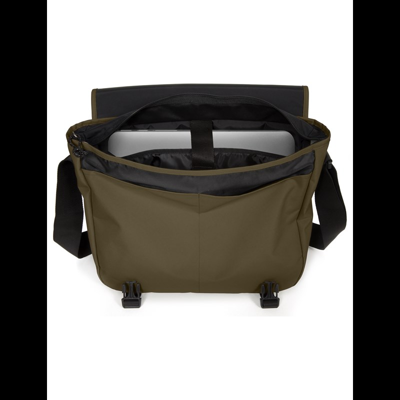 Eastpak Skuldertaske Delegate + Army Grøn 17" 2