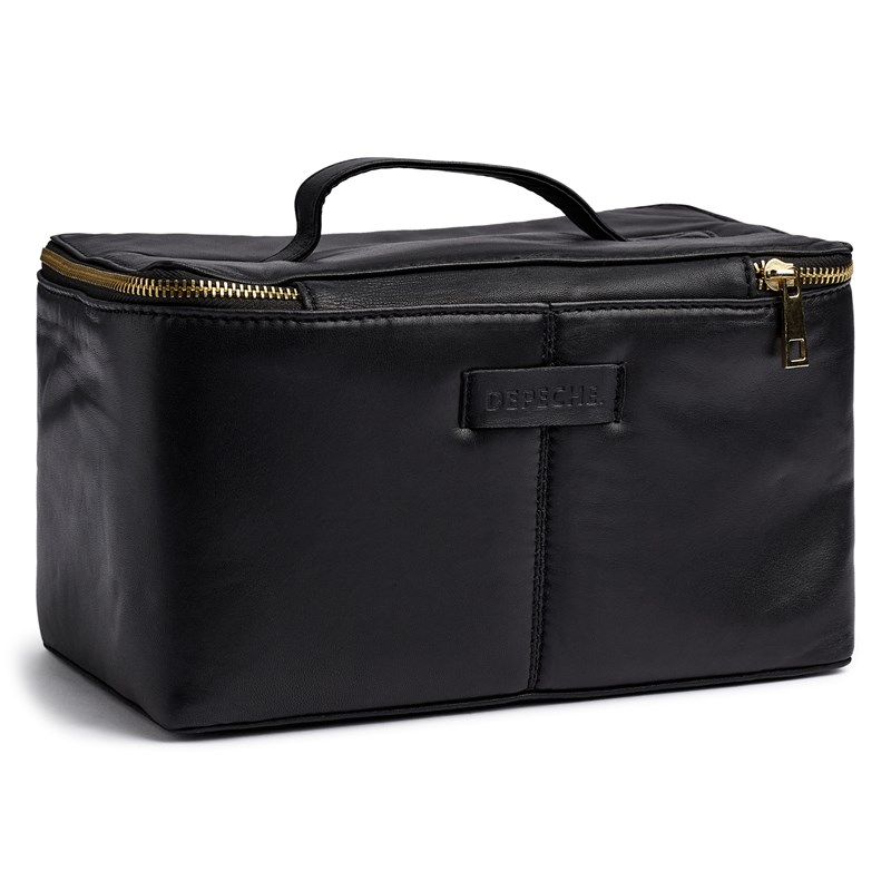 Depeche Toilettaske Sort/Guld 2