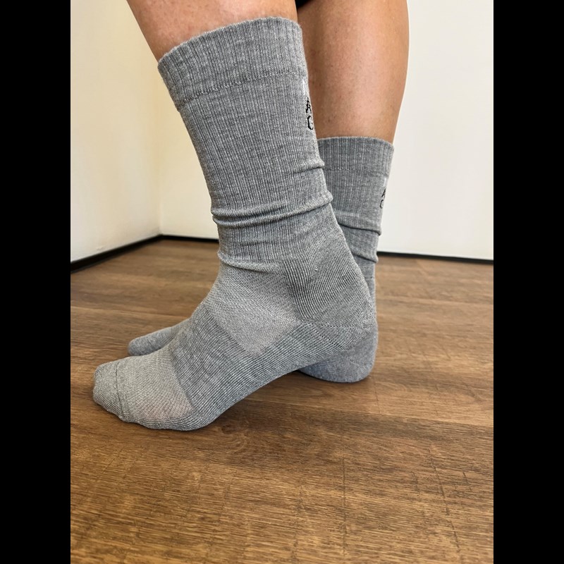 Again Bambus Vicose Strømper unisex Grå 37-39 3