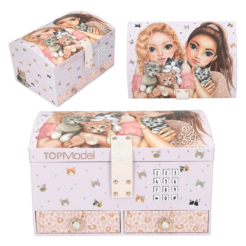 TOPModel Smyckeskrin m. kod och musik Ljuslila 2