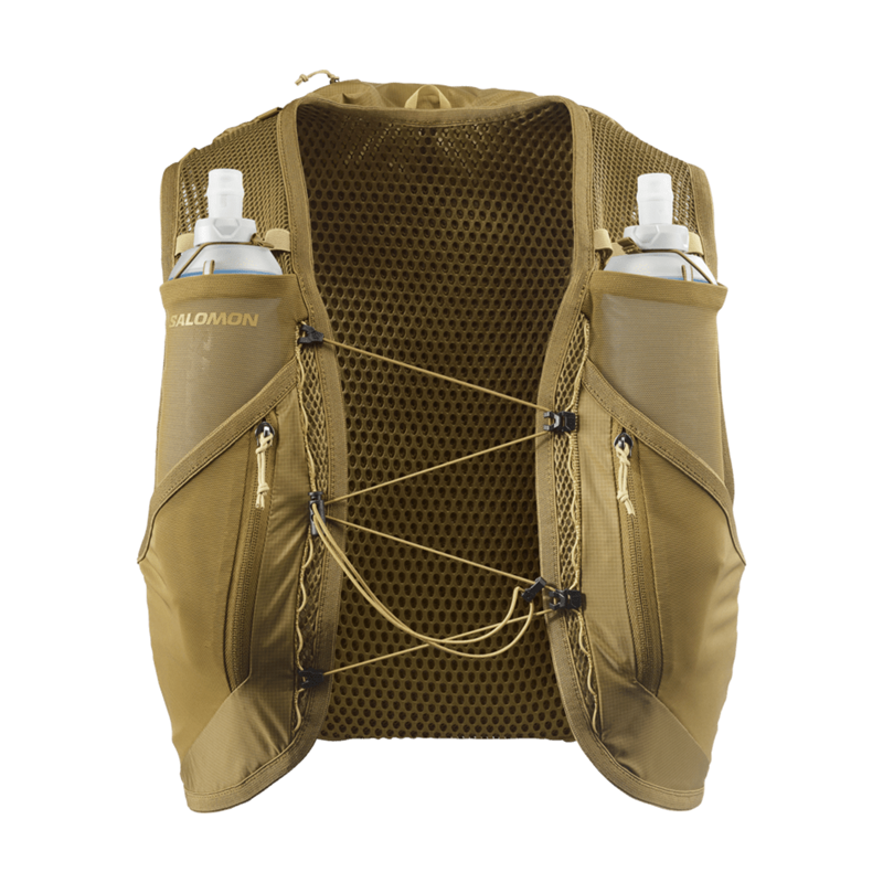 Salomon Løbevest Active Skin 12 Oliven Str M 2