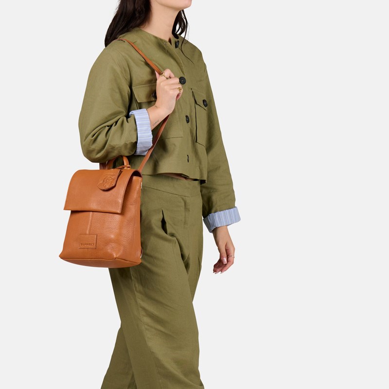 Burkely Skuldertaske Soft Skylar Cognac 2