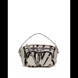 Núnoo Crossbody Helena Delux Sort strib