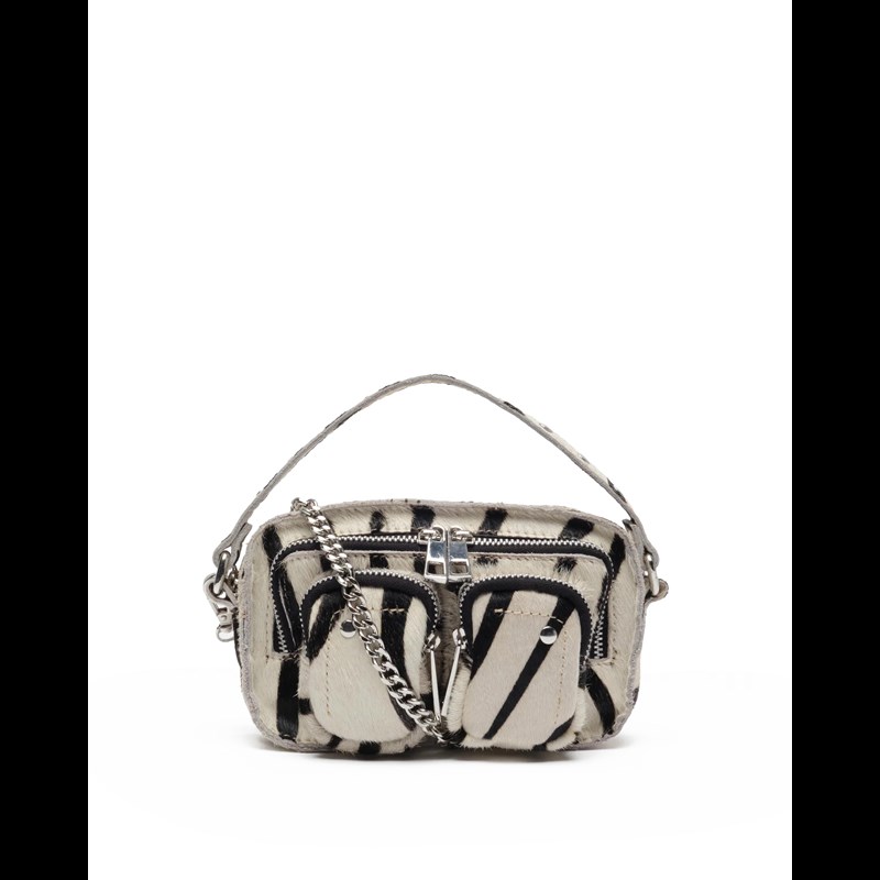 Núnoo Crossbody Helena Delux Sort strib 1