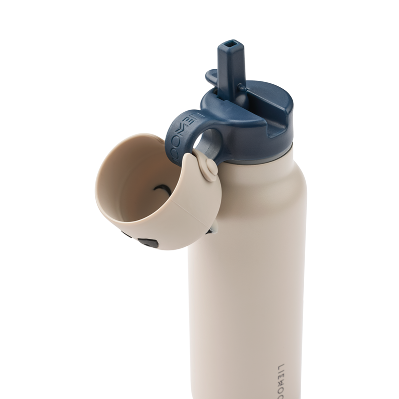 LIEWOOD Dricksflaska Falk Panda Creme 3