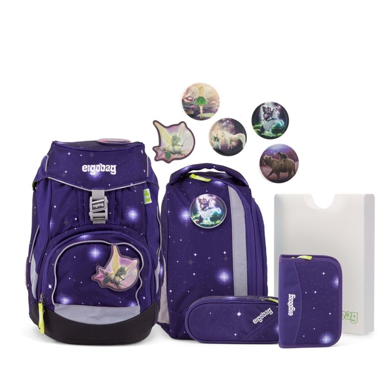 Ergobag Skoletaskesæt Pack Spec. Editi Lilla 1