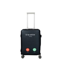 travelite Skyddsöverdrag S Svart motiv