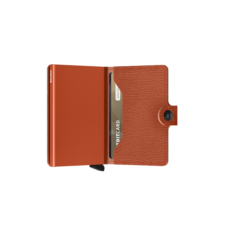 Secrid Kortholder Mini wallet Orange brun 4