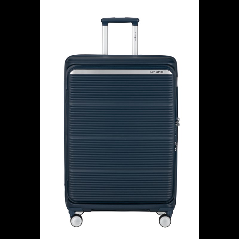 Samsonite Kuffert Paralux HS M. blå 75 Cm 1