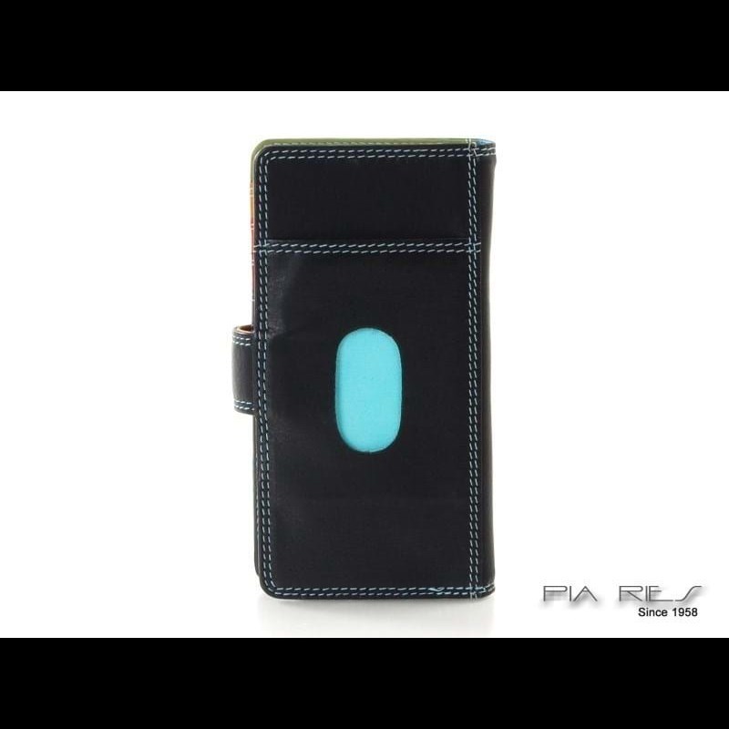 Pia Ries Mobilcover iPhone 5/5S m/RFID Sort m/strib 5