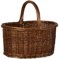 Ib Laursen Kurv Oval  Brun 1