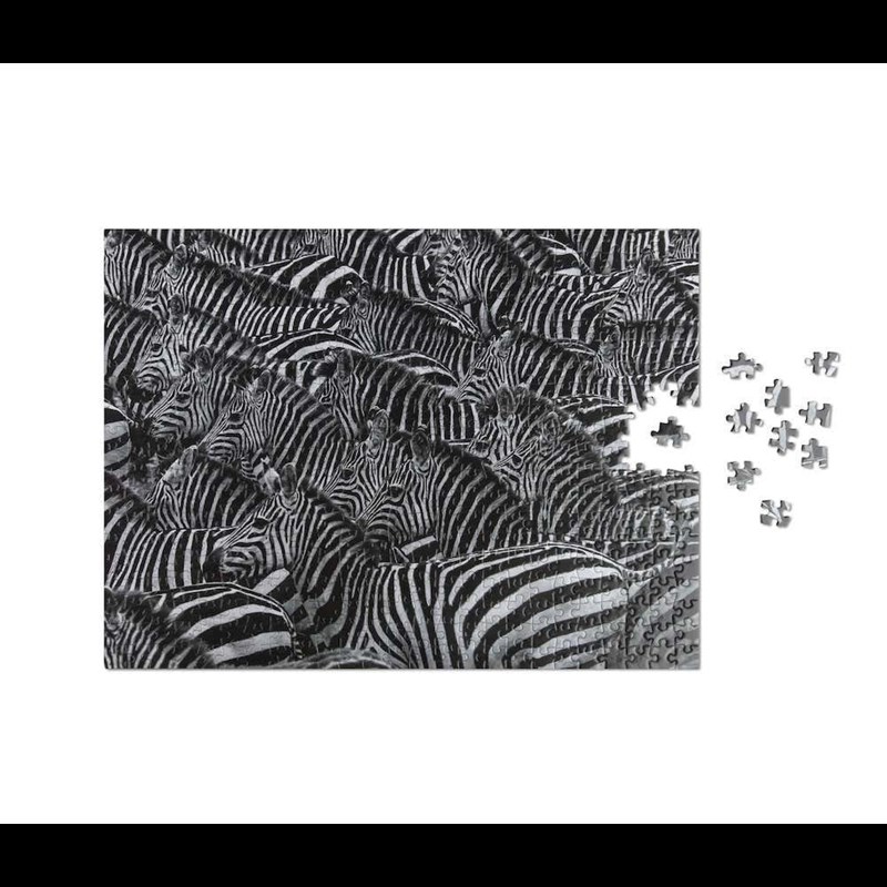 Printworks Pussel Zebra Svartvitt 2