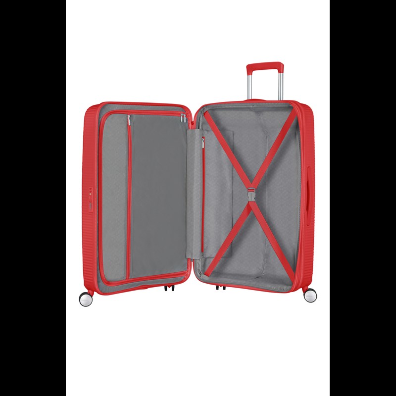 American Tourister Kuffert Soundbox Rød 67 Cm 4