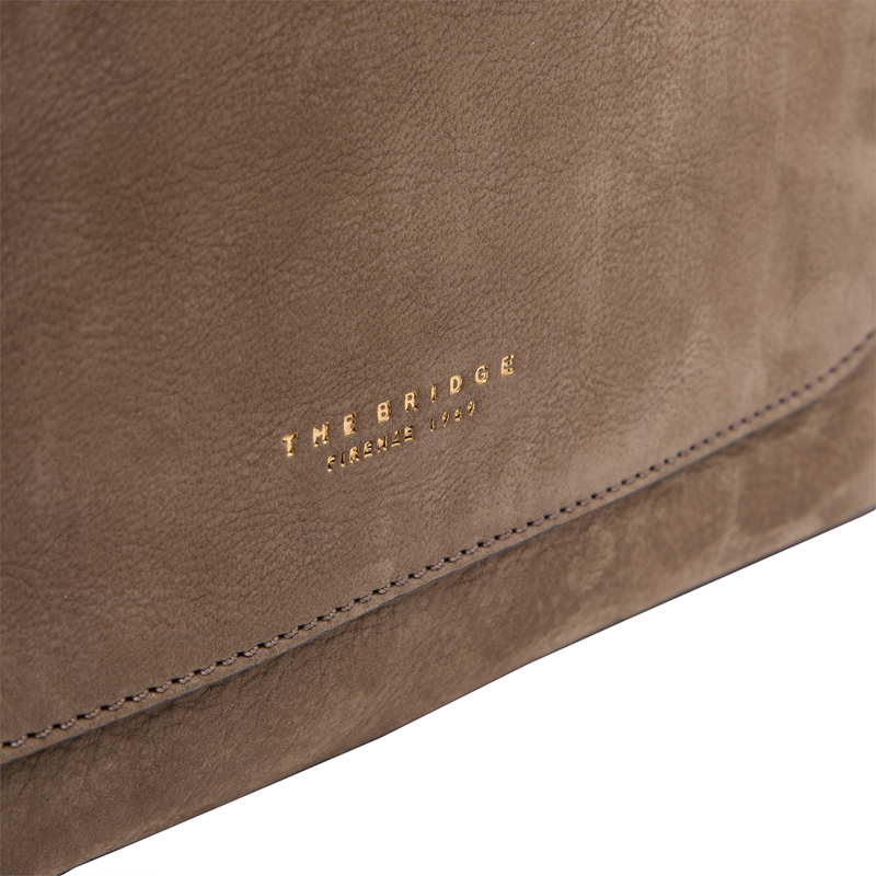 The Bridge Hobo Väska Luce Beige/grå 5