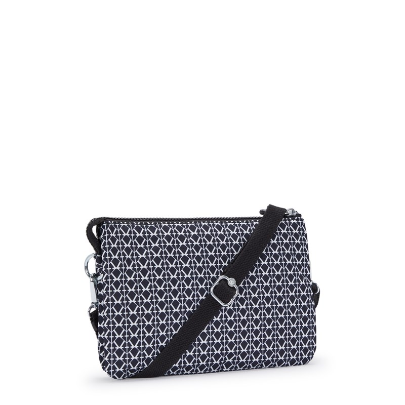 Kipling Crossbody Riri Blå ruta 2