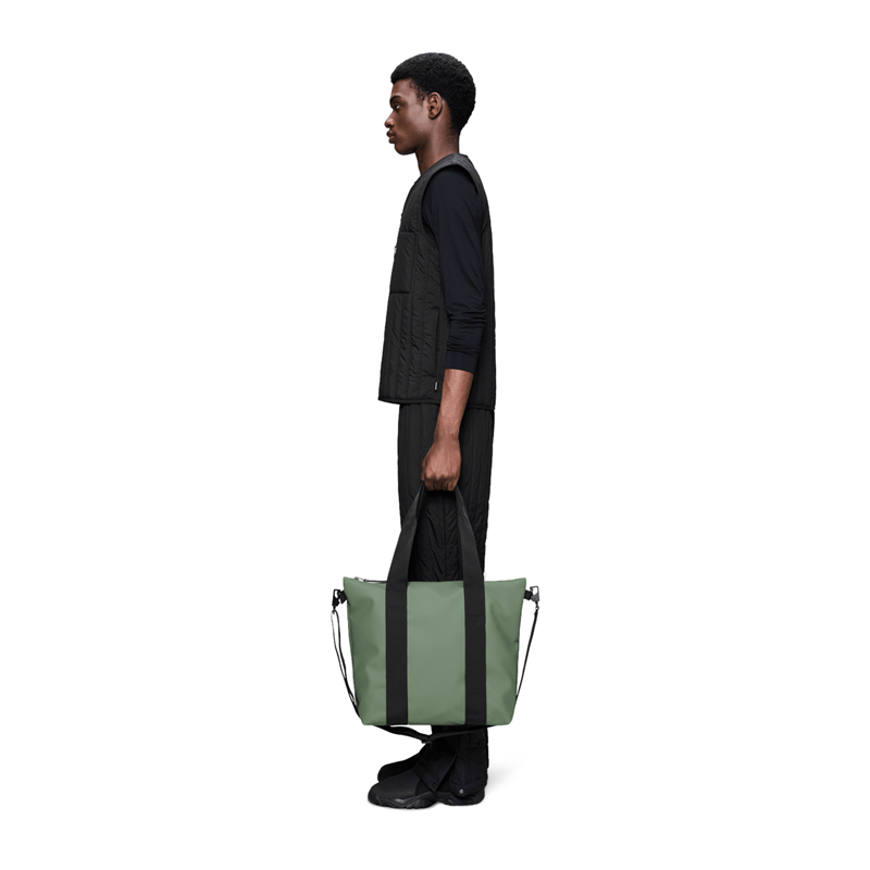 RAINS Tote Bag Mini Bladgrøn 2