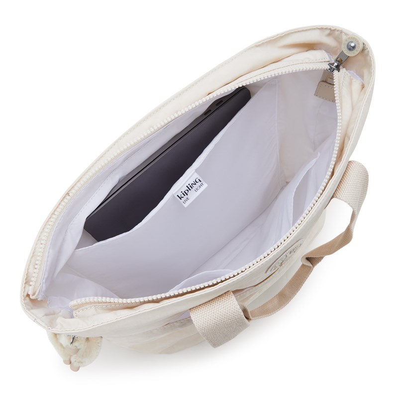 Kipling Totebag Hanifa Beige 3