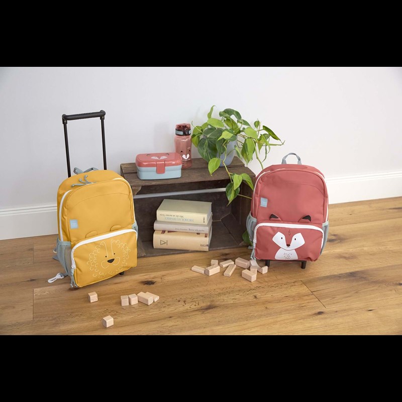 LÄSSIG Børnekuffert Løve Gul 8