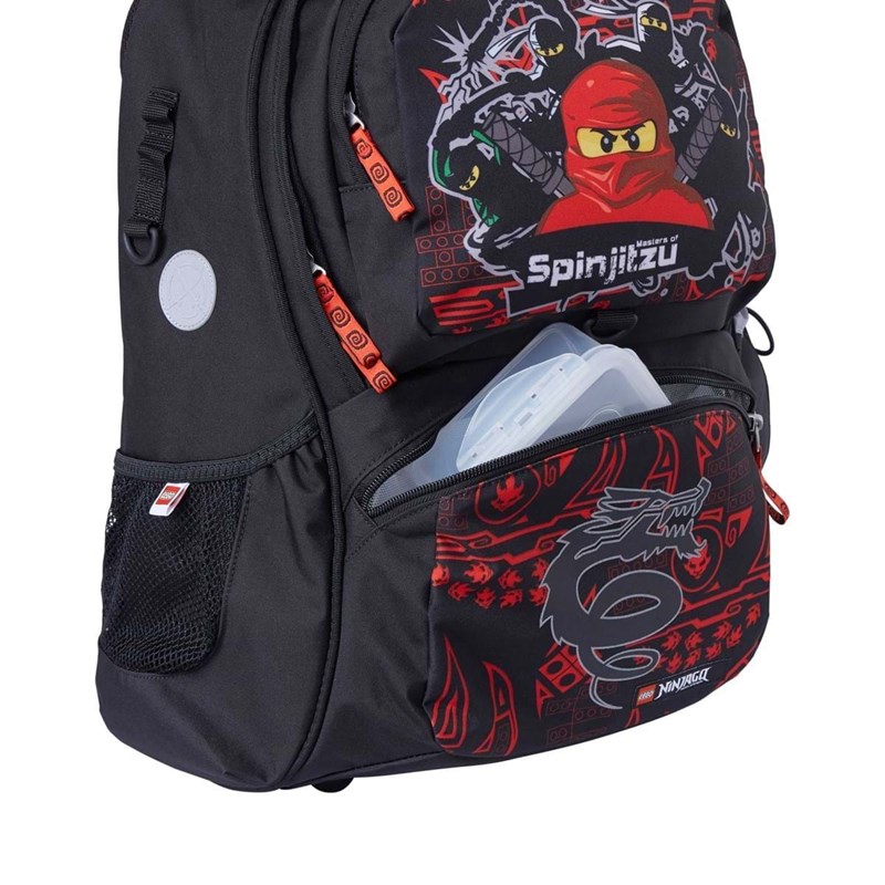 LEGO Bags Skoletaske Freshmen ninjago Rød/sort 2